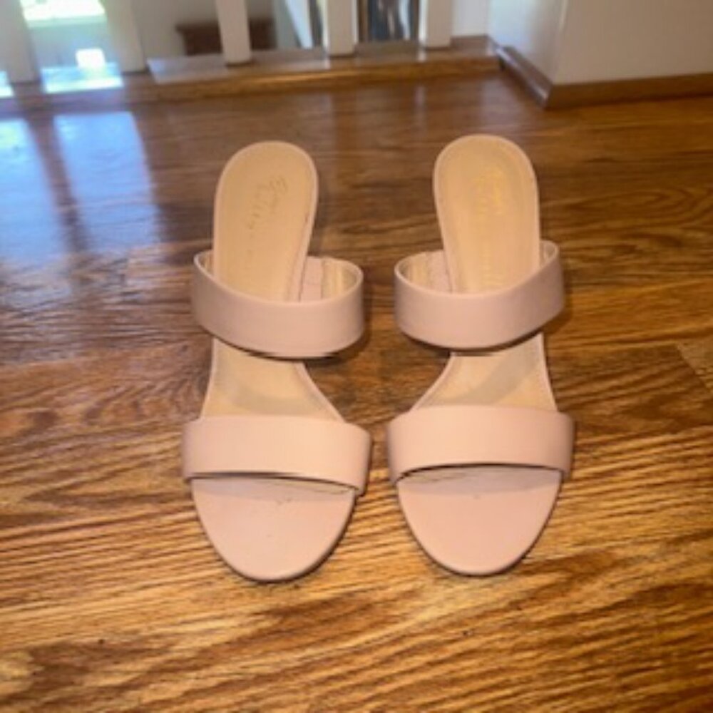 Bettye Muller Leather Mules Size 39